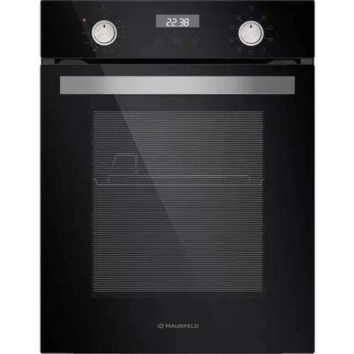 Духовой шкаф электрический MAUNFELD EOEM519B, 49л, дверца с 2 стеклами, черный