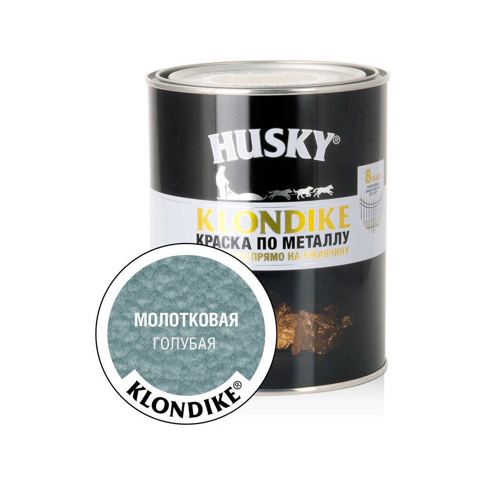 Молотковая краска по металлу HUSKY 31800