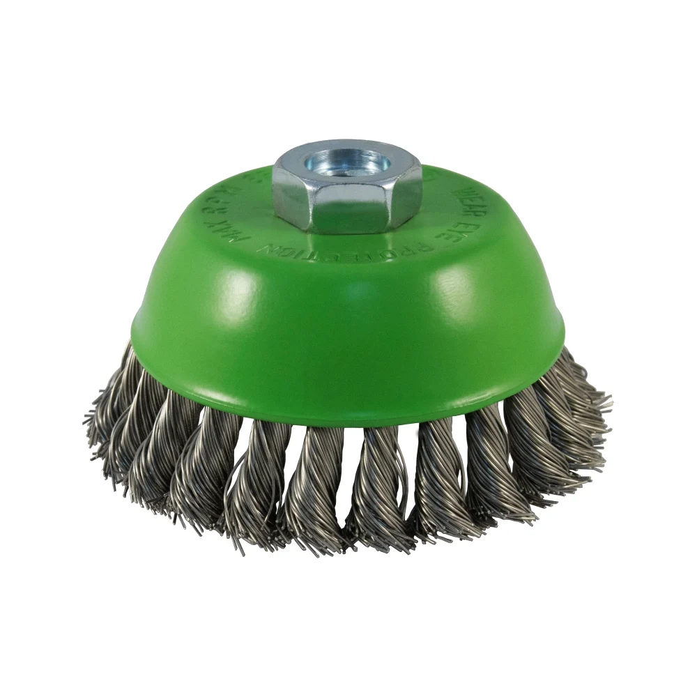 Чашечная жгутовая щетка для УШМ D.BOR INOX Standard D02-IS-065-M14-050