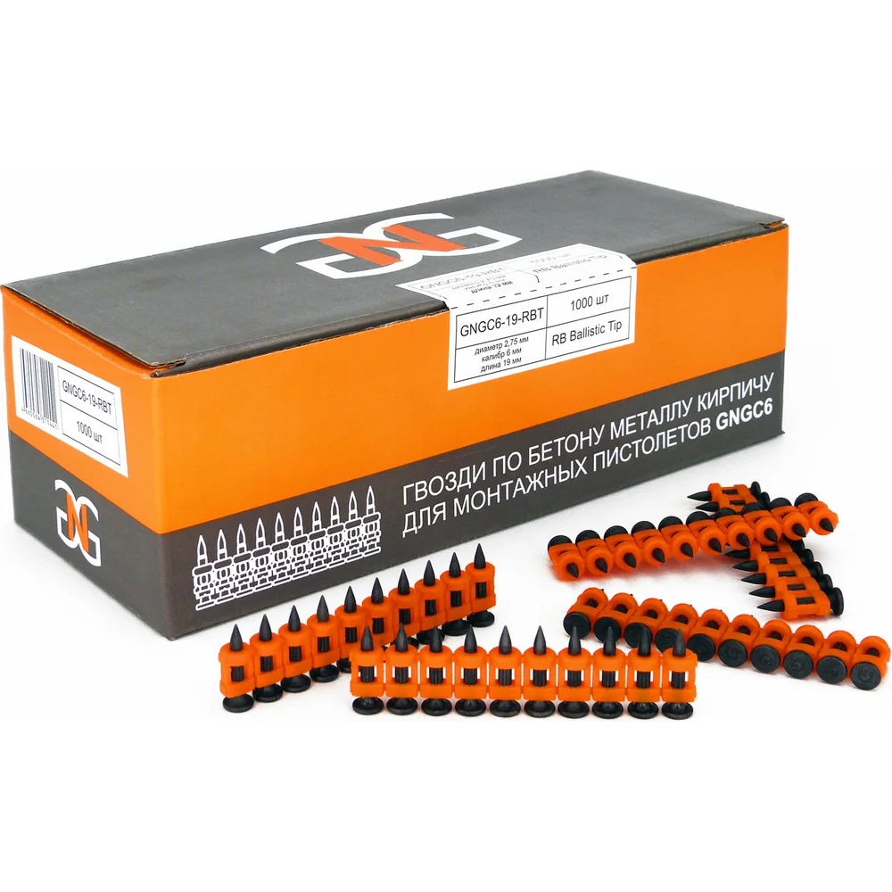 Гвоздь GNG 6-19-RBT 1000 шт. GNGC619RBT