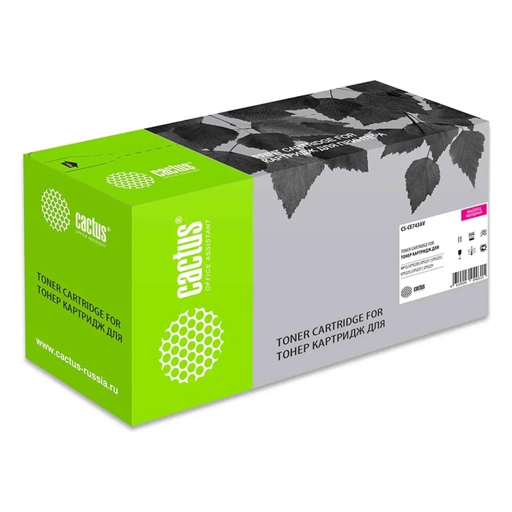 Лазерный картридж для hp lj cp5220/cp5221/cp5223/cp5225 Cactus ce743a 807240