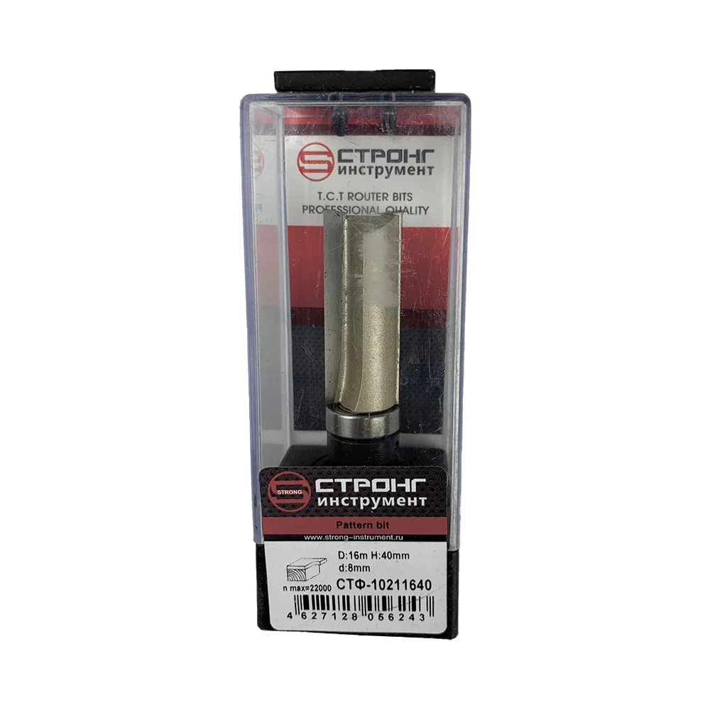 Кромочная прямая фреза по дереву Strong СТФ-10211640