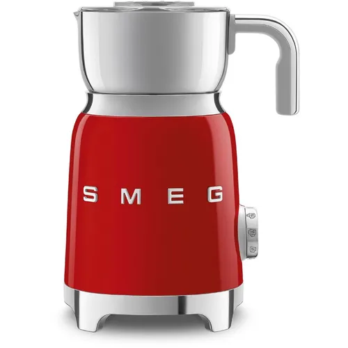 Вспениватель молока SMEG MFF11RDEU, стационарный, 600мл, красный