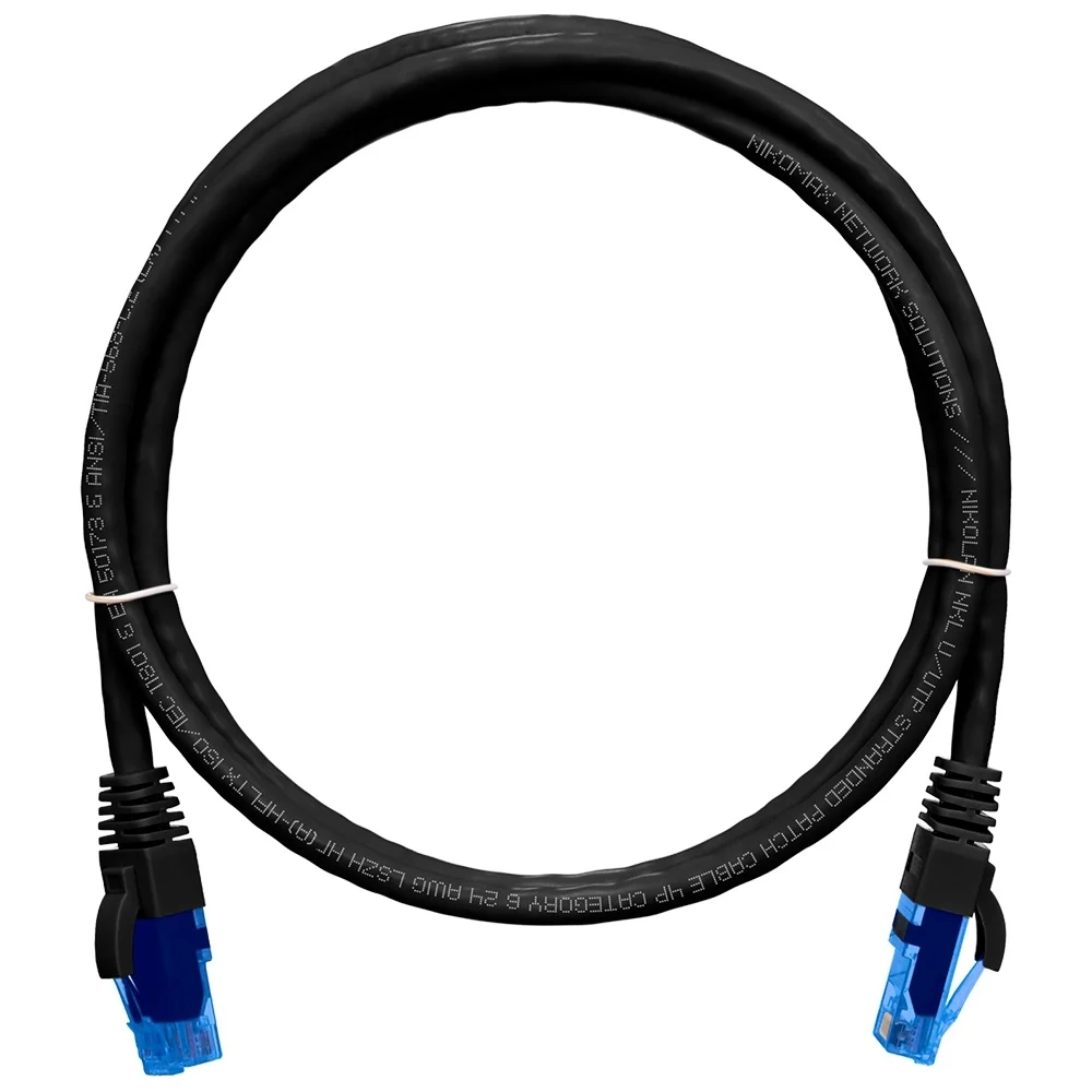 Шнур NIKOMAX NMC-PC4UE55B-015-C-BK