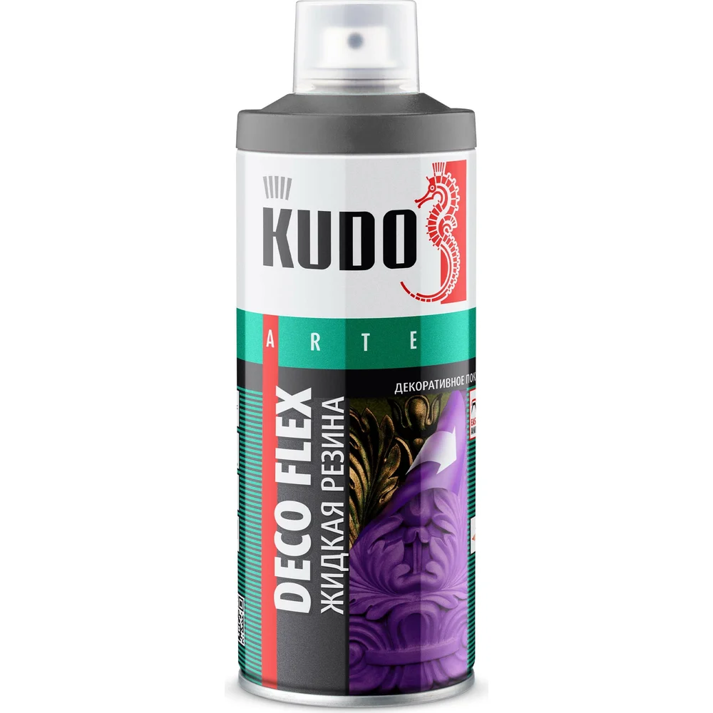 Краска для декоративных работ KUDO DECO FLEX ЖИДКАЯ РЕЗИНА 11600620