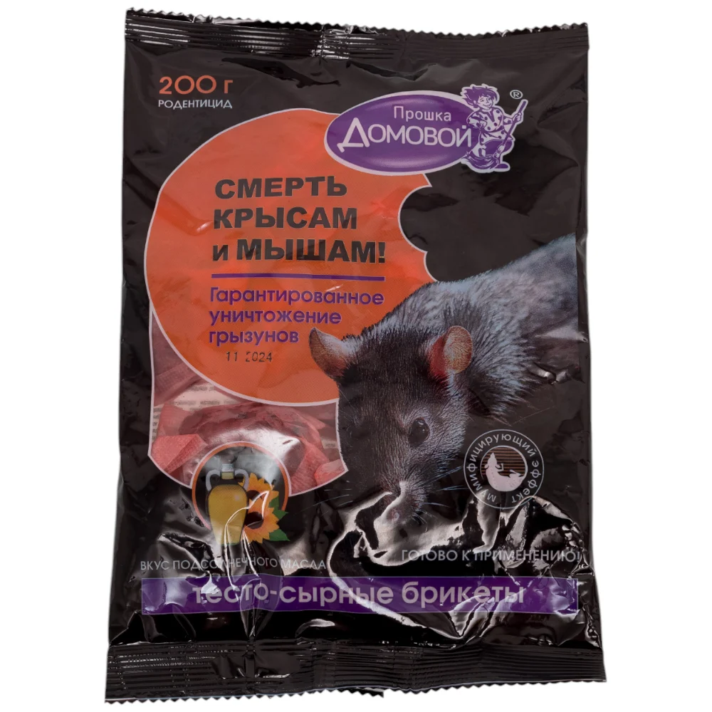 Тестосырный брикет Домовой Прошка 23170