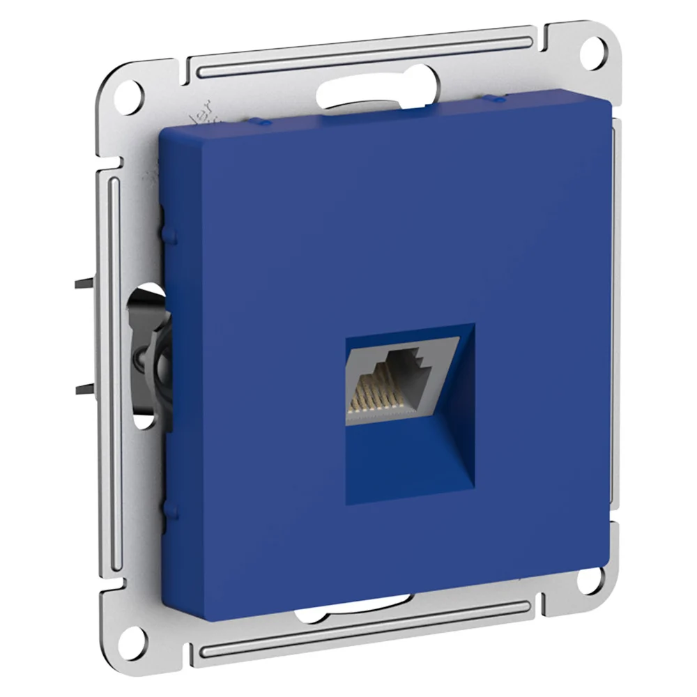 Розетка Systeme Electric Atlasdesign аквамарин ATN001186