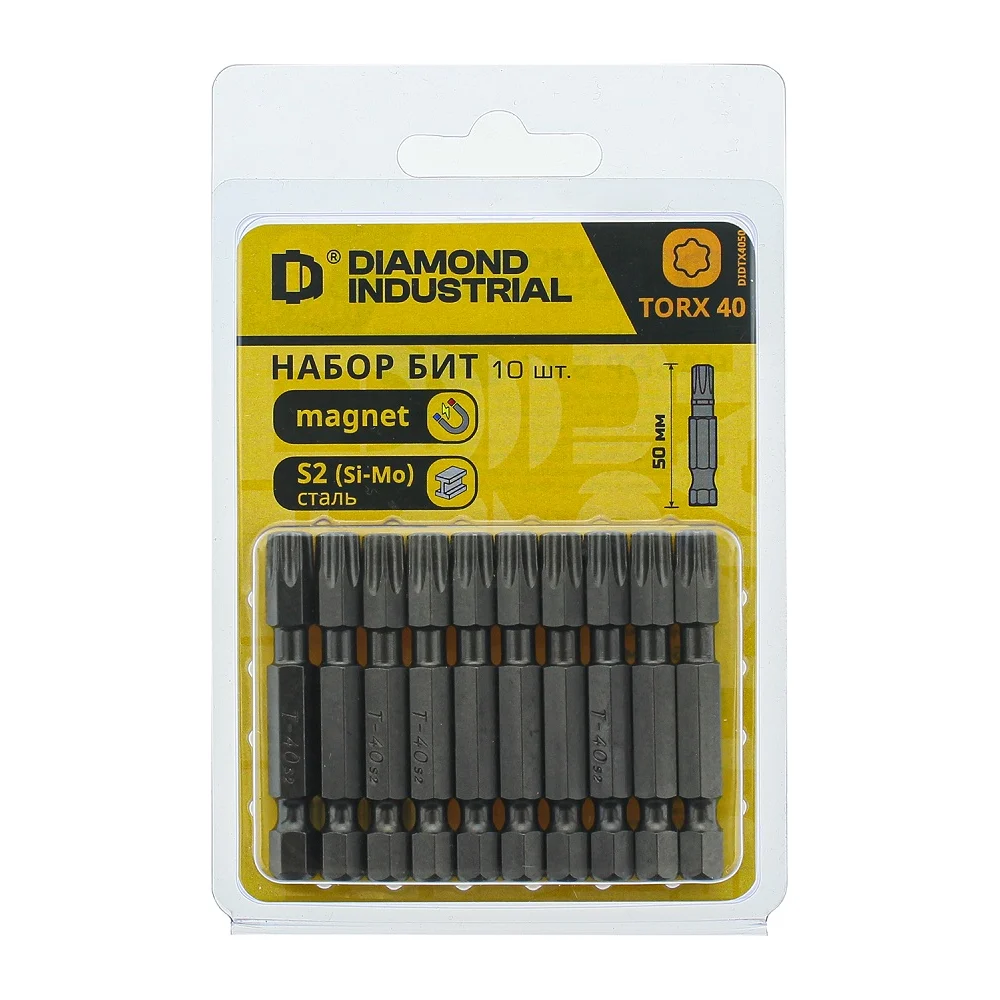 Магнитные биты Diamond Industrial DIDTX4050