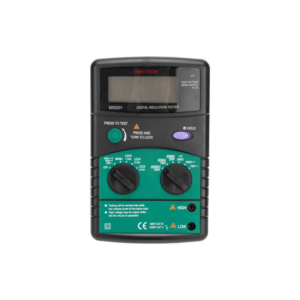 Измеритель сопротивления изоляции Mastech MS5201 13-1346