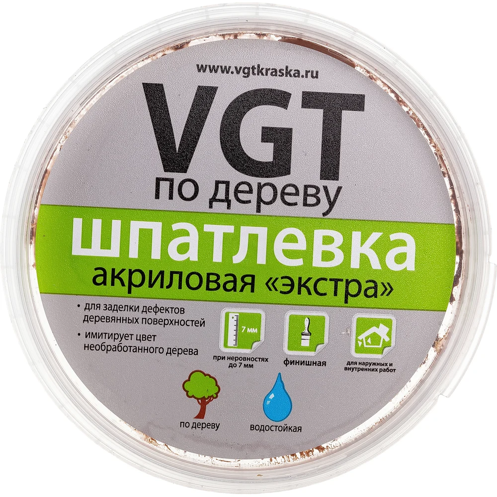 Шпаклевка по дереву VGT Экстра 11594802