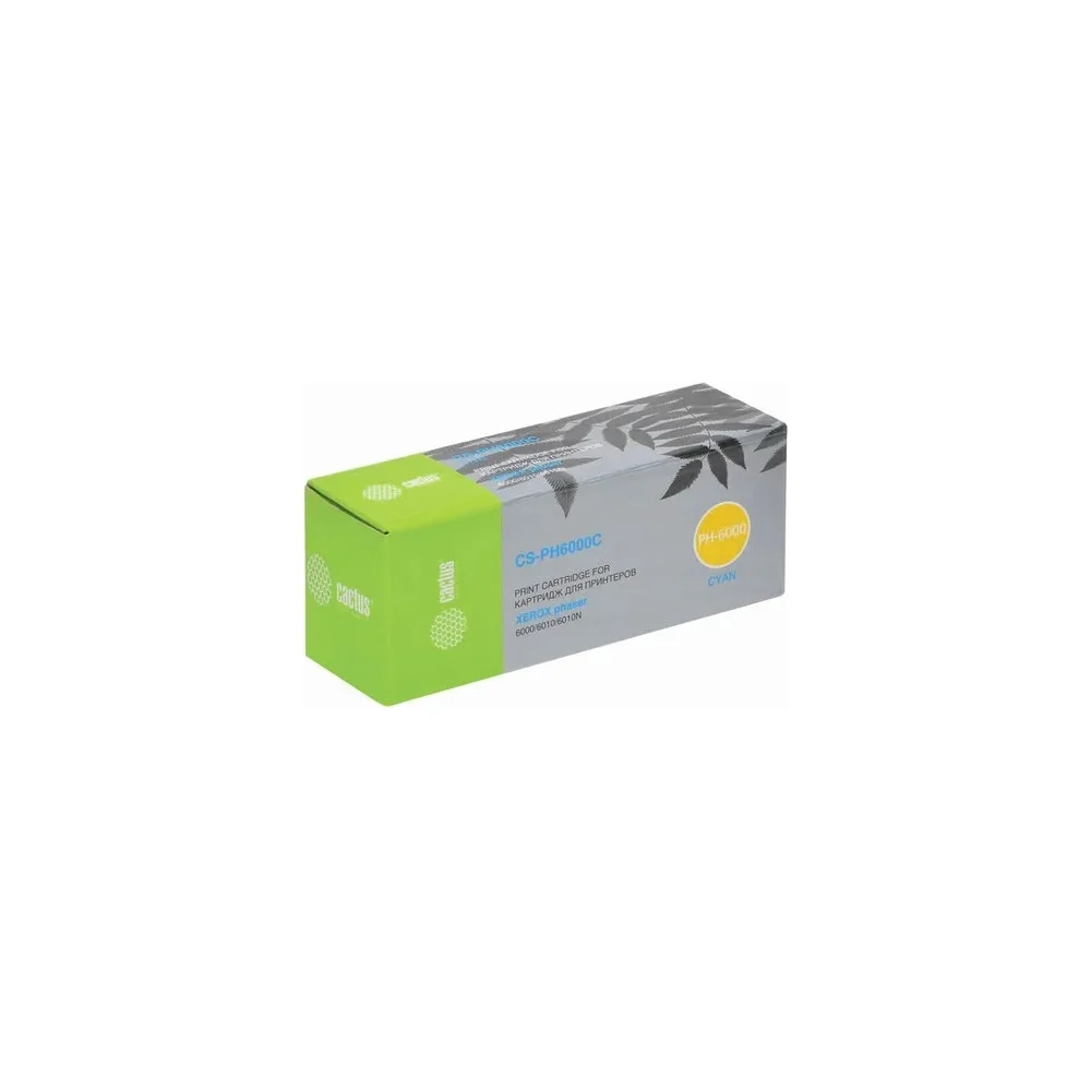 Лазерный картридж для xerox phaser 6000/6010 Cactus 106r01631 807434