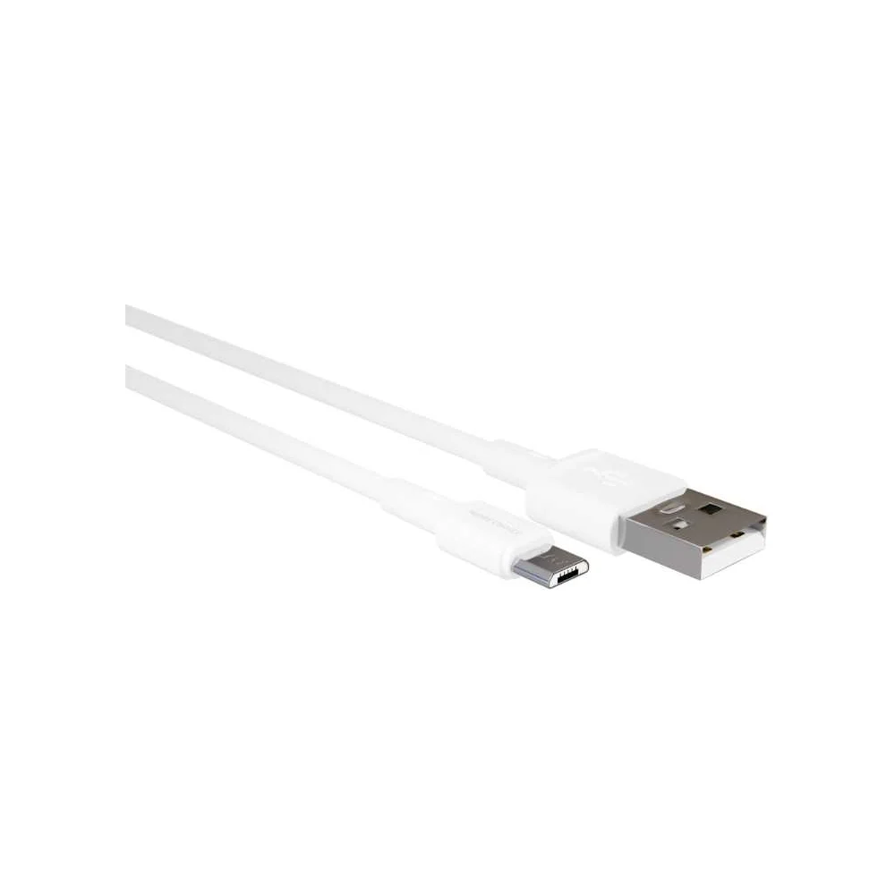 Дата кабель для micro USB More Choice K14m TPE 2м White