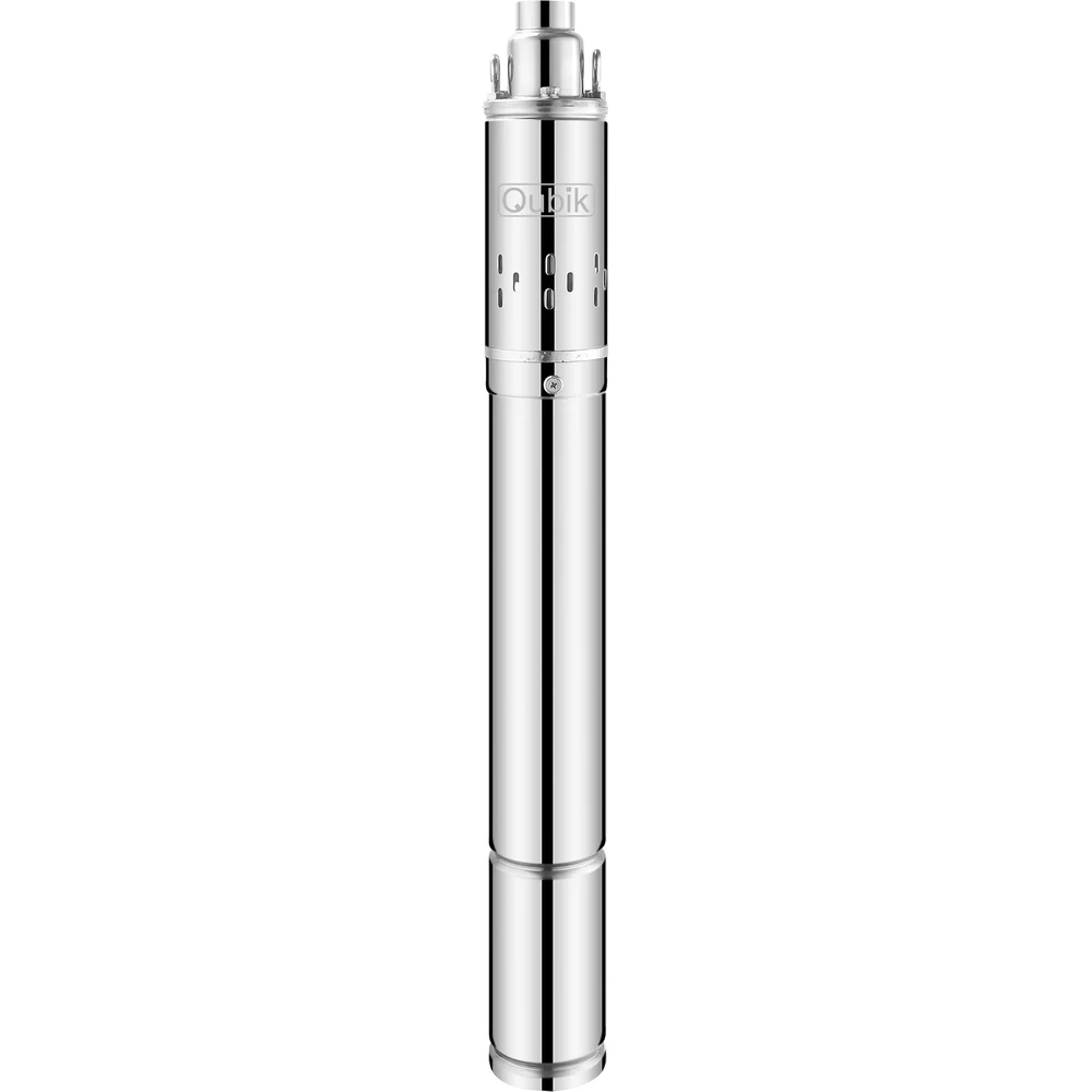 Погружной скважинный насос Qubik WPQ-P-VINT- 72 85 мм индивидуально, Н-72 м, Q-1,5 куб. м, 370 Вт, 3 дюйма L15 09085
