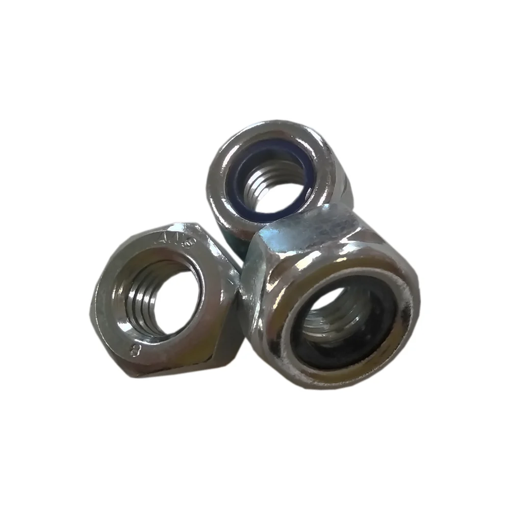Самоконтрящаяся оцинкованная гайка ZAMETAL М12х1,25 DIN985 250 шт. ZA518934