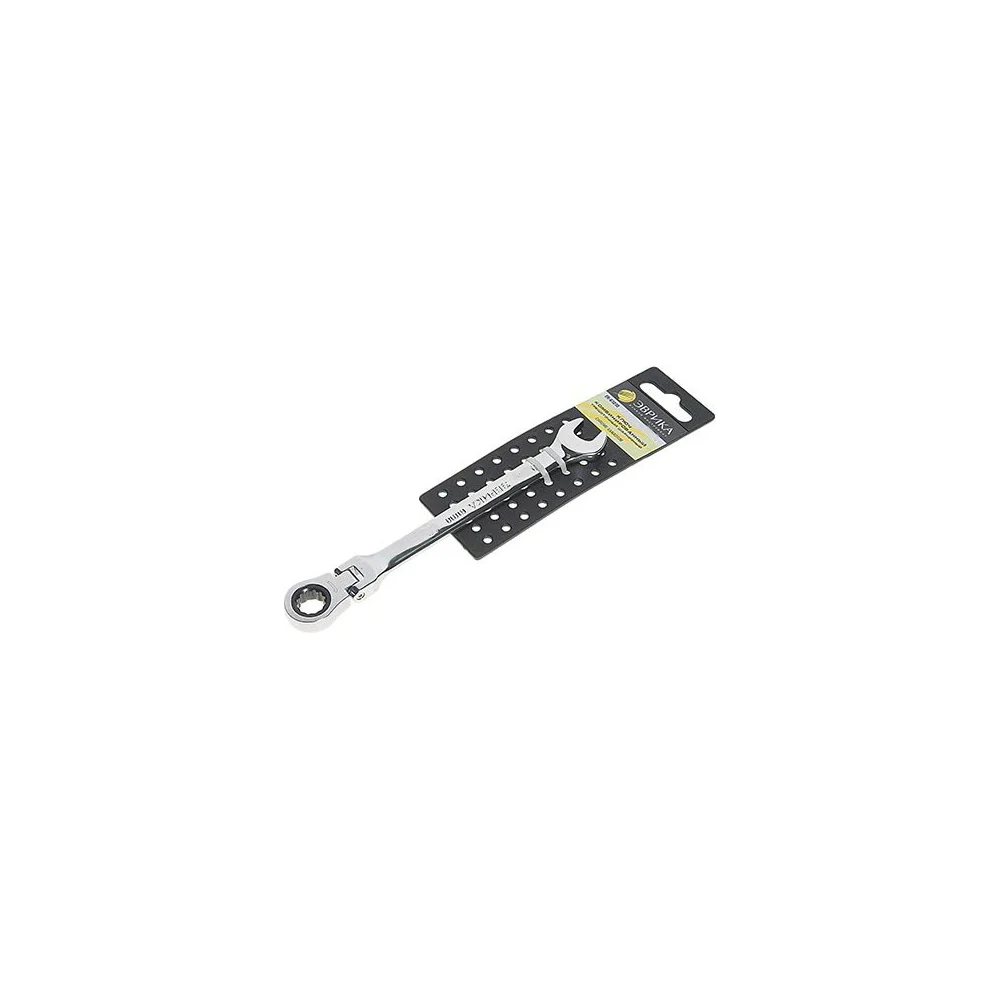 Трещоточный шарнирный комбинированный ключ Эврика ER-61019H