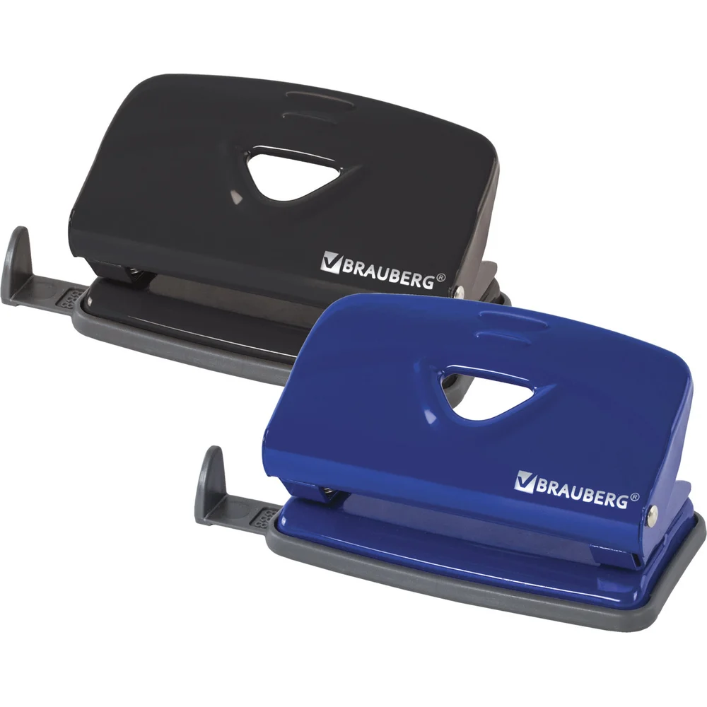 Металлический дырокол BRAUBERG Universal+ 222524